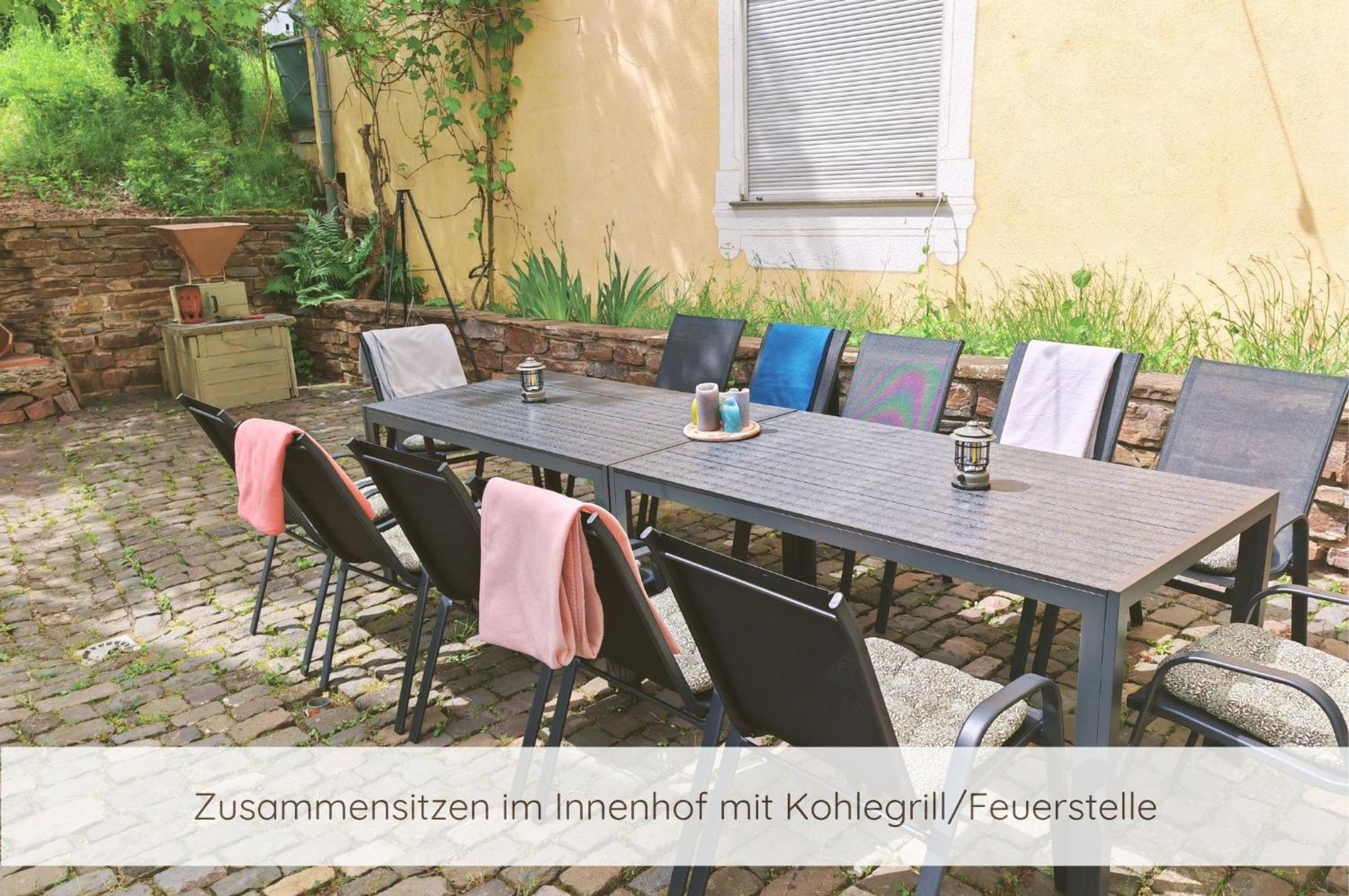 Hofgut Eveshausen - Das Ferienhaus In Der Natur Fuer Familien Und Gruppen Dommershausen Eksteriør bilde