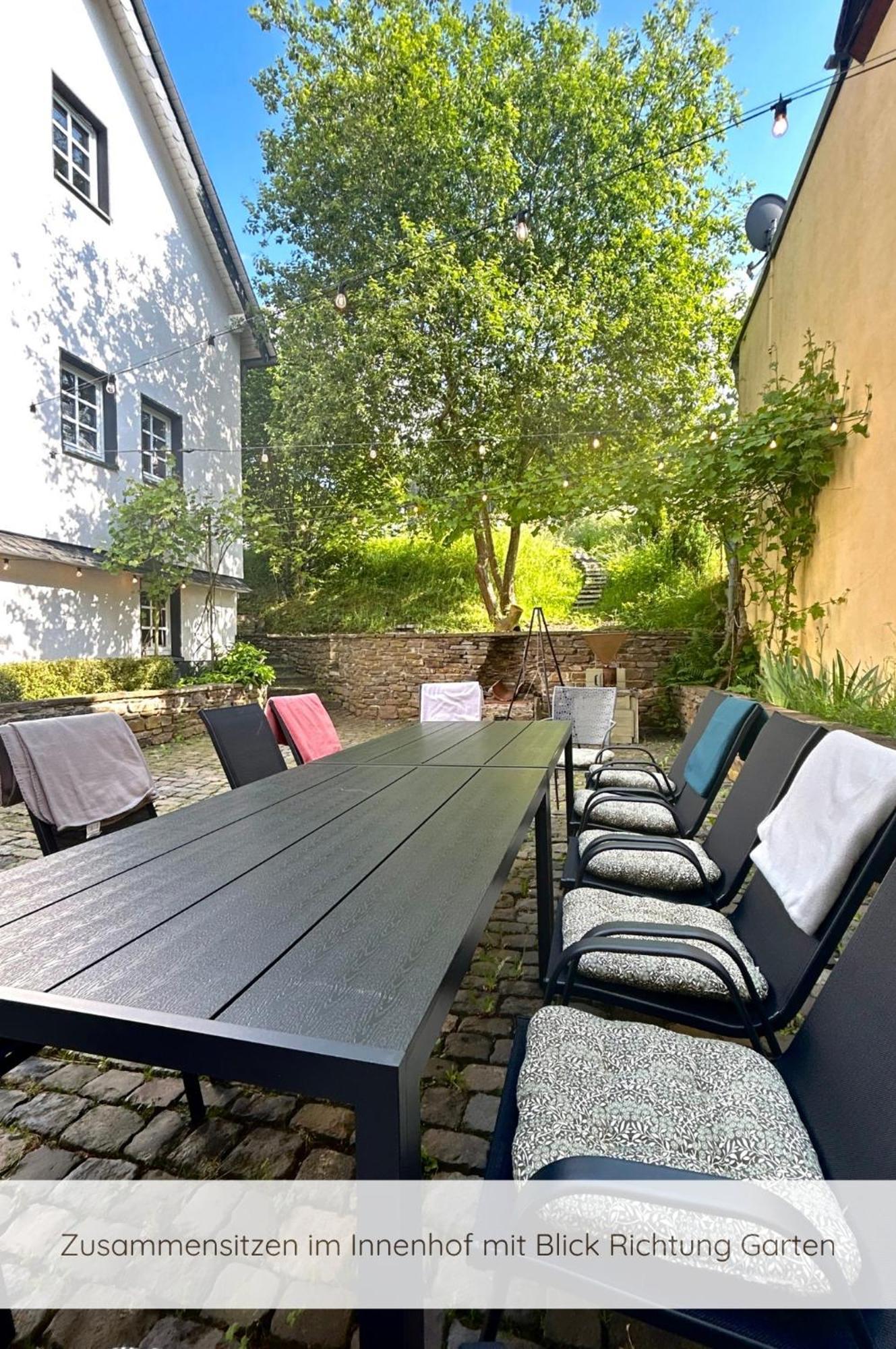 Hofgut Eveshausen - Das Ferienhaus In Der Natur Fuer Familien Und Gruppen Dommershausen Eksteriør bilde